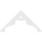 Ekena Millwork Pitch Heath Architectural Grade PVC Gable Pediment, 36"W x 18"H x 1"P (12/12) GPP036X018X100HEA - alternate 3